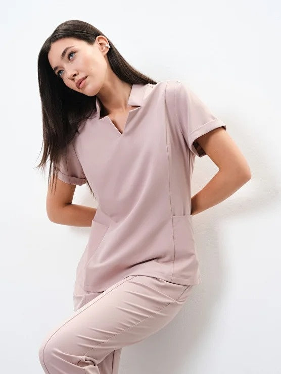 Nude Toubib Pro™ Scrub Top