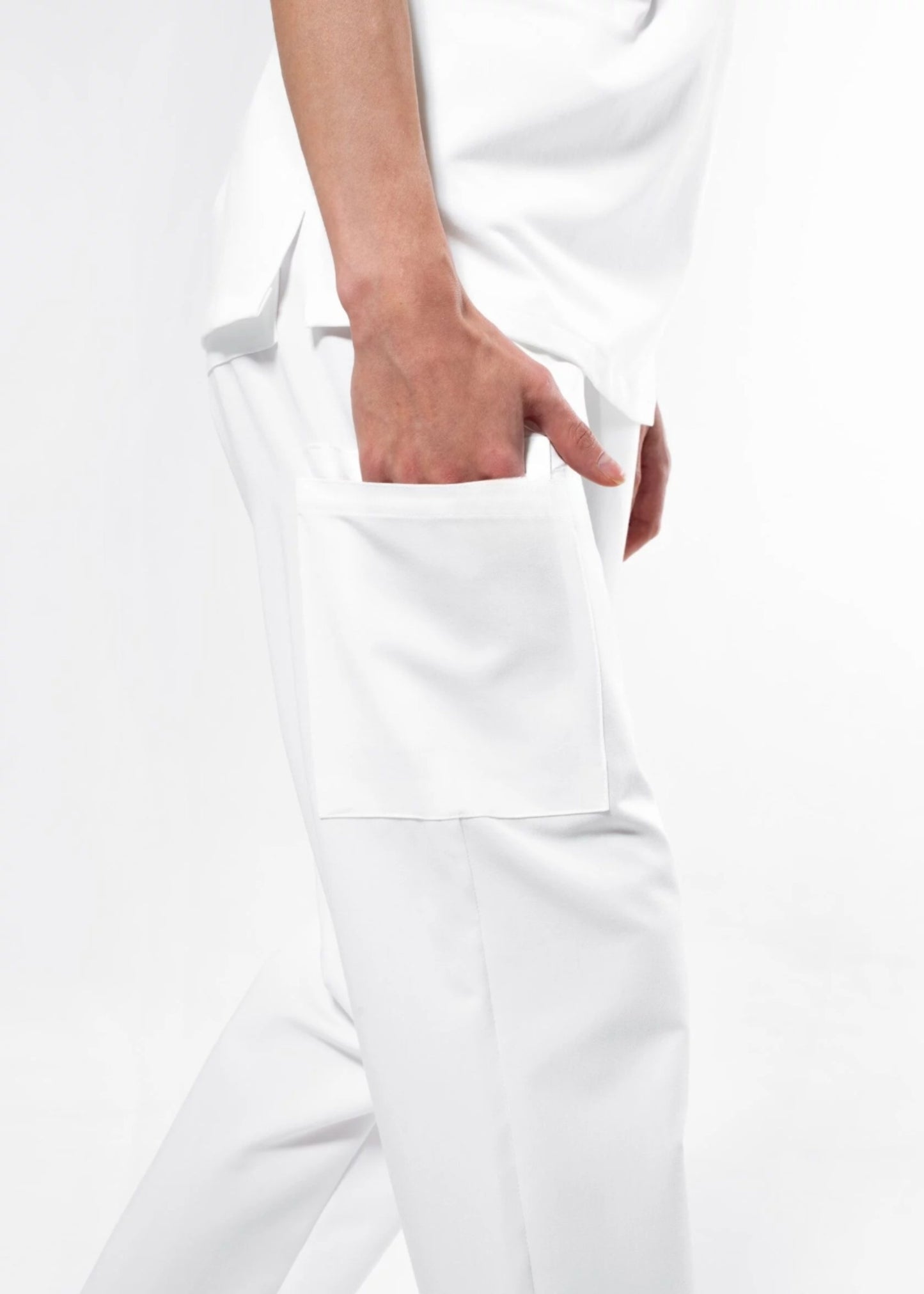 Angel™ White Scrub Pants