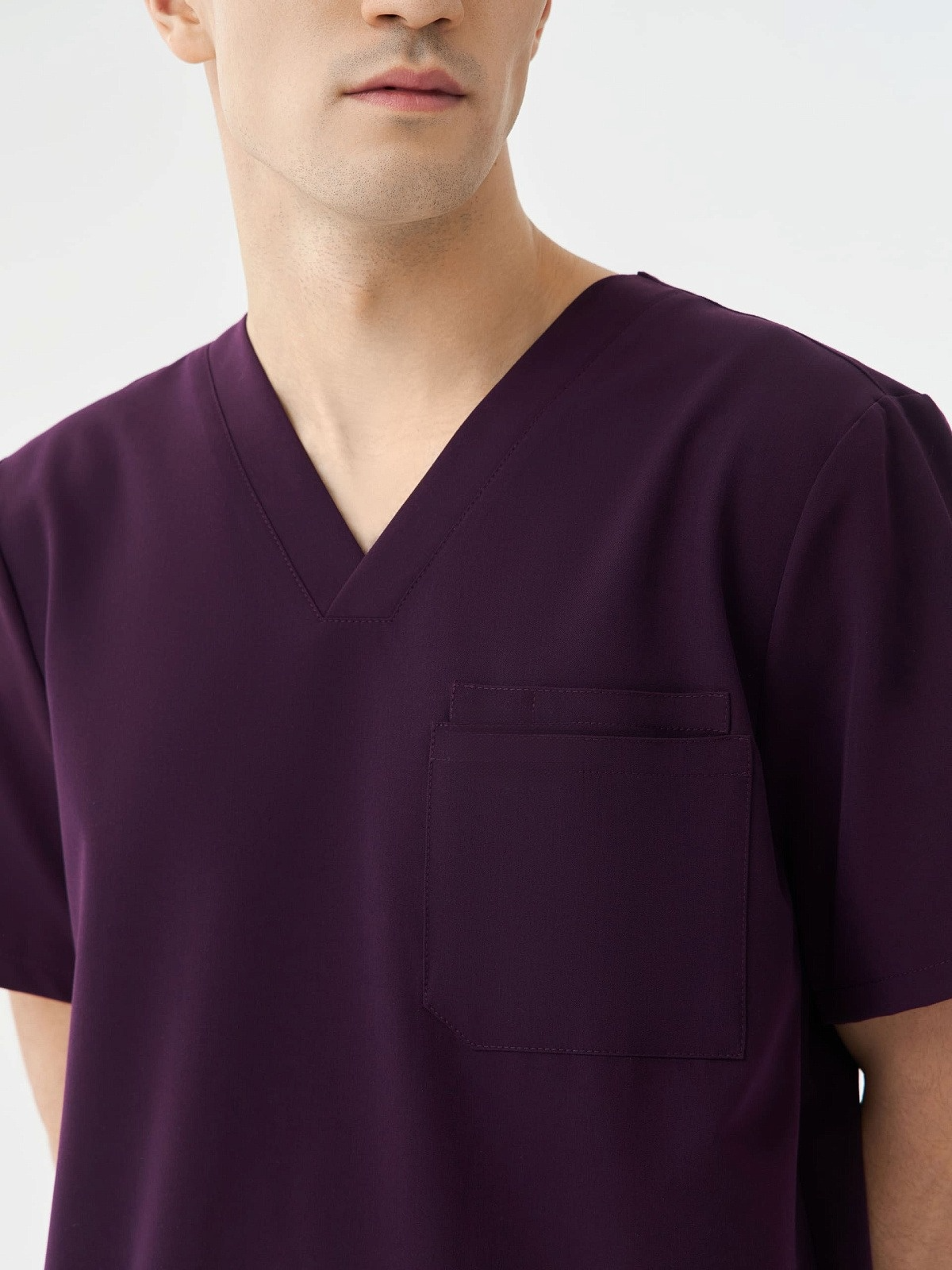 Basic Grape™ Scrub Top