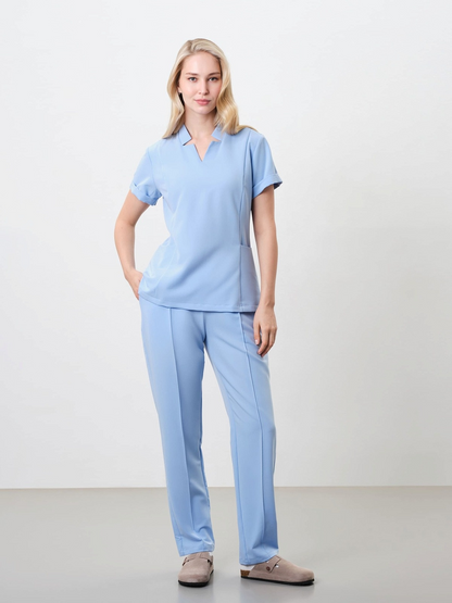 Classic Blue Toubib Pro™ Scrub Top