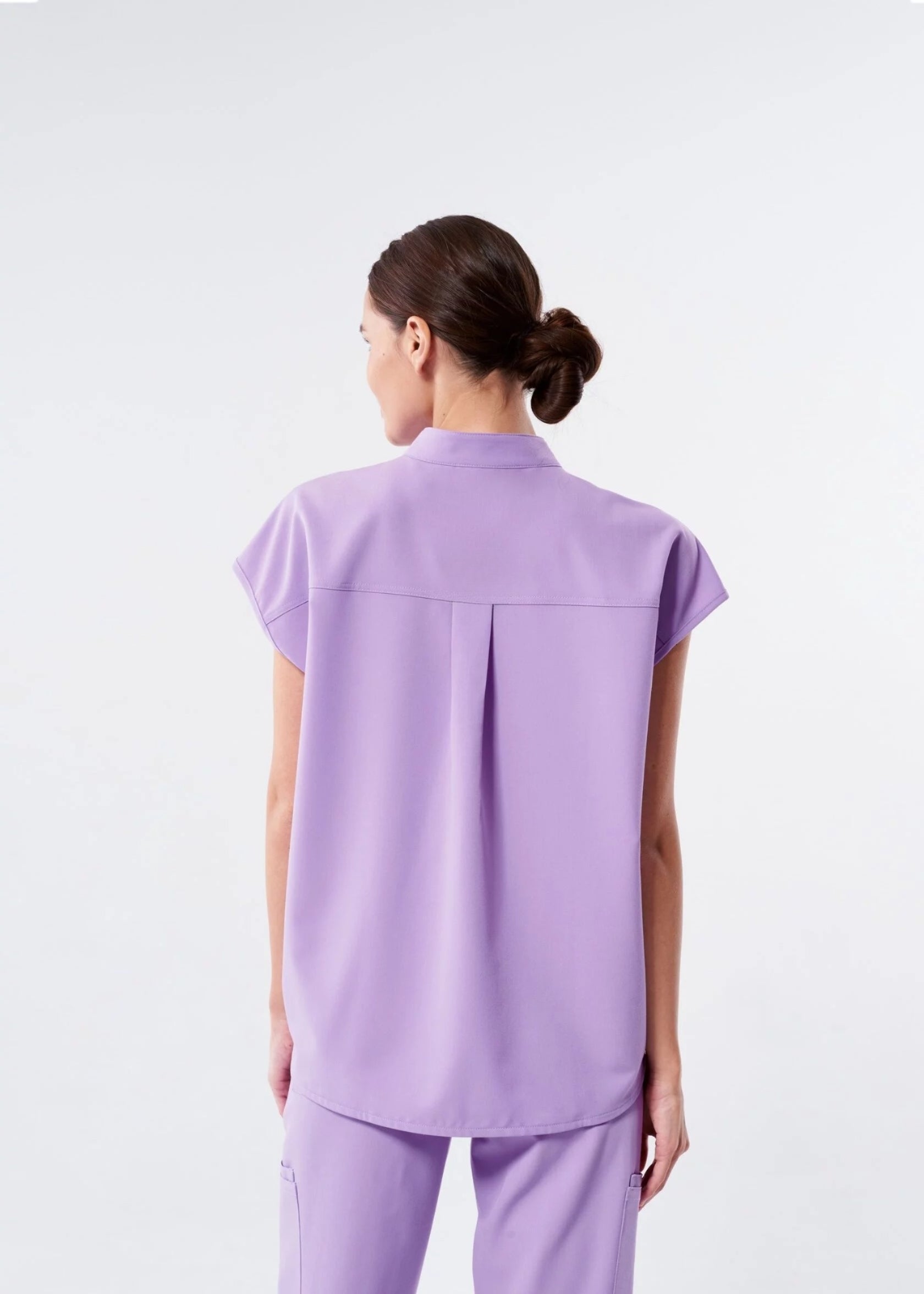 Lavender Liberty - Haut du pyjama de bloc