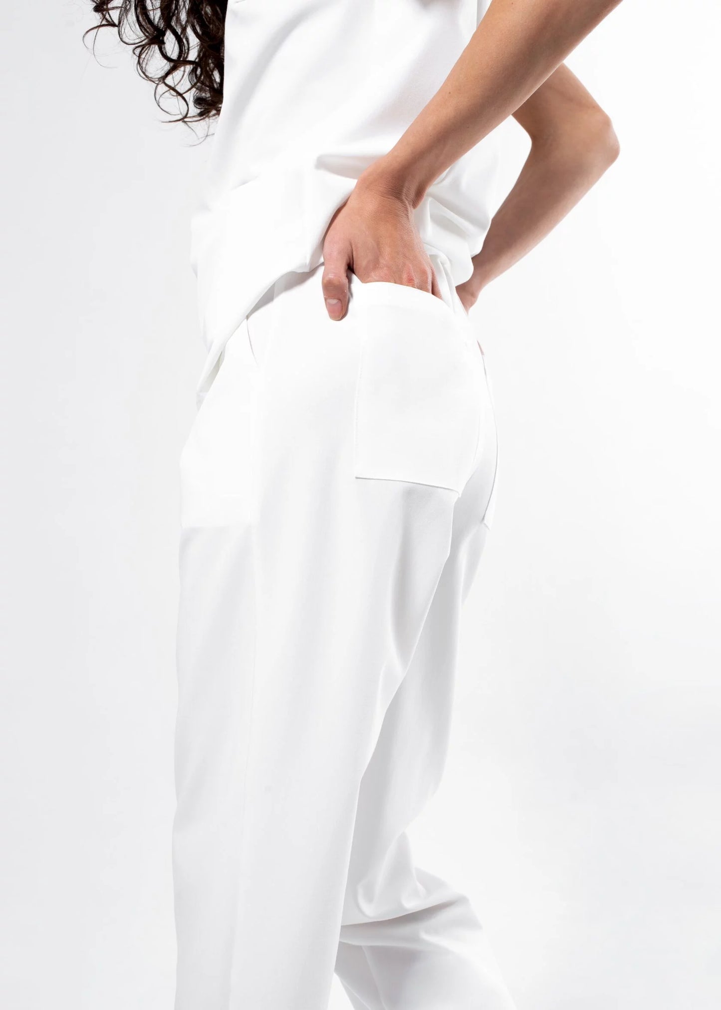 Angel™ White Scrub Pants