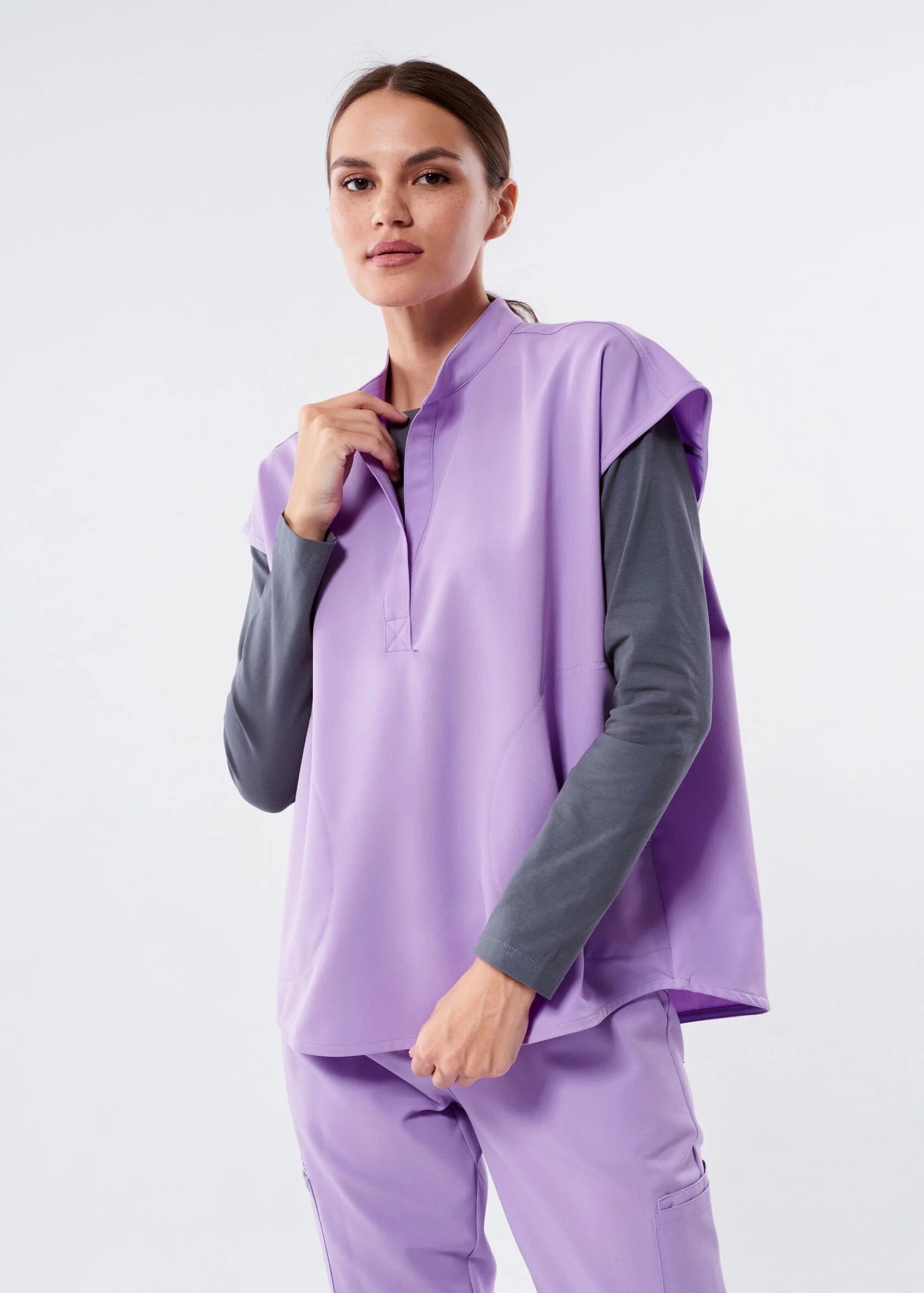 Lavender Liberty - Haut du pyjama de bloc