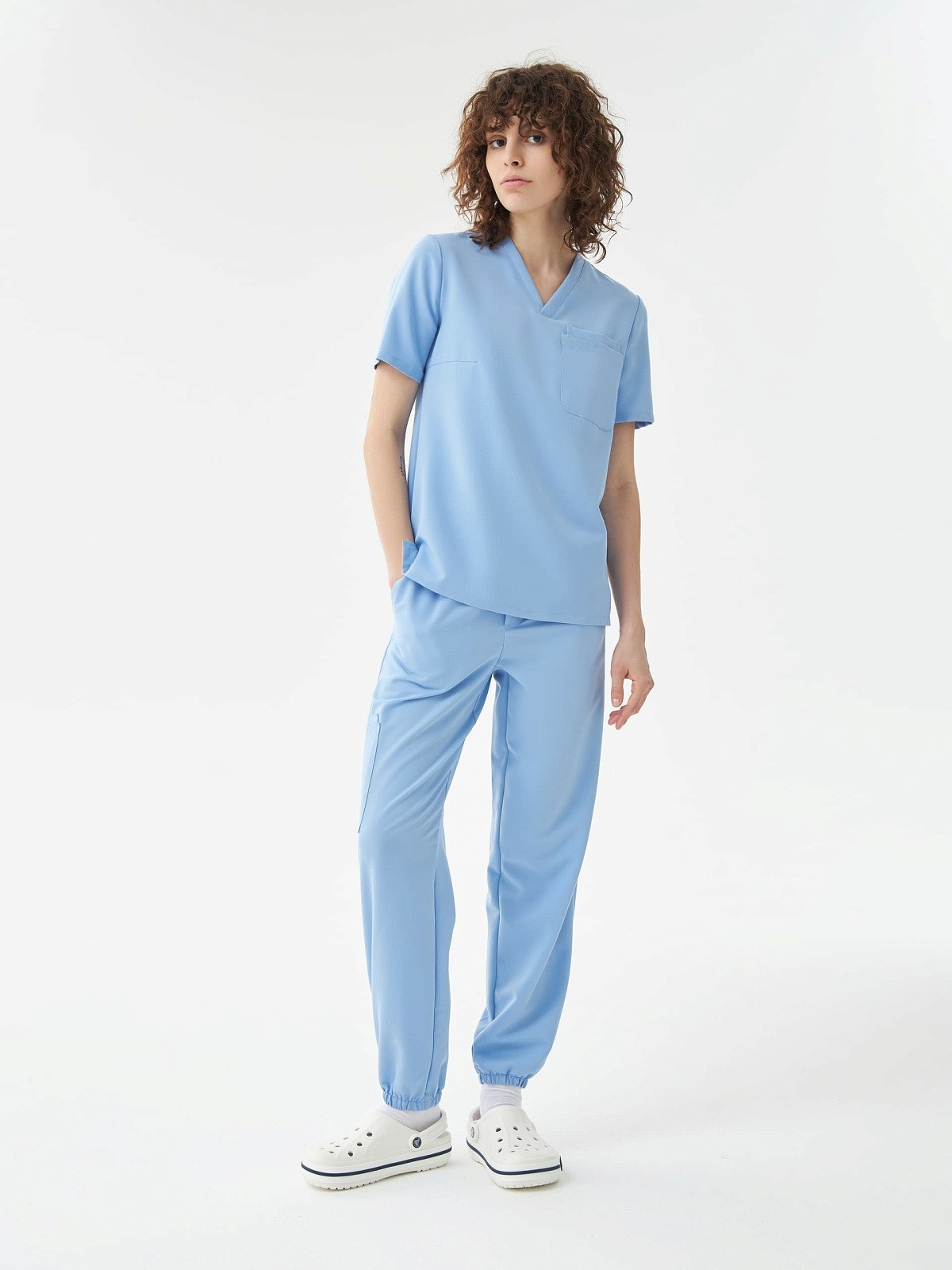 Move Classic Blue - Haut du pyjama de bloc