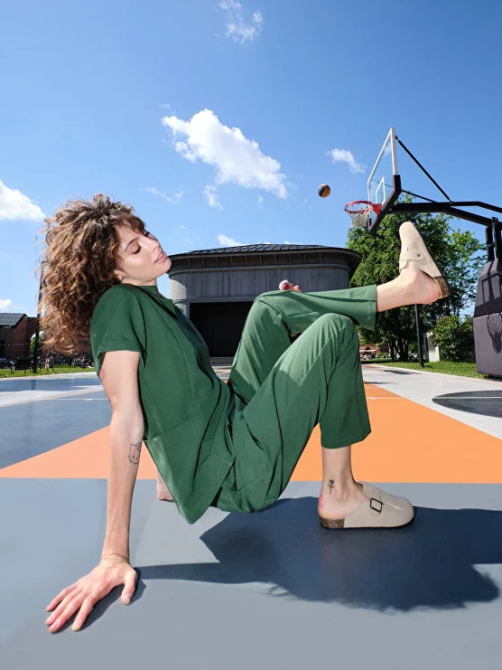 Basic Green Toubib Pro™ - Pantalon du pyjama de bloc