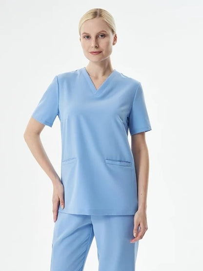 Classic Blue™ Scrub Top