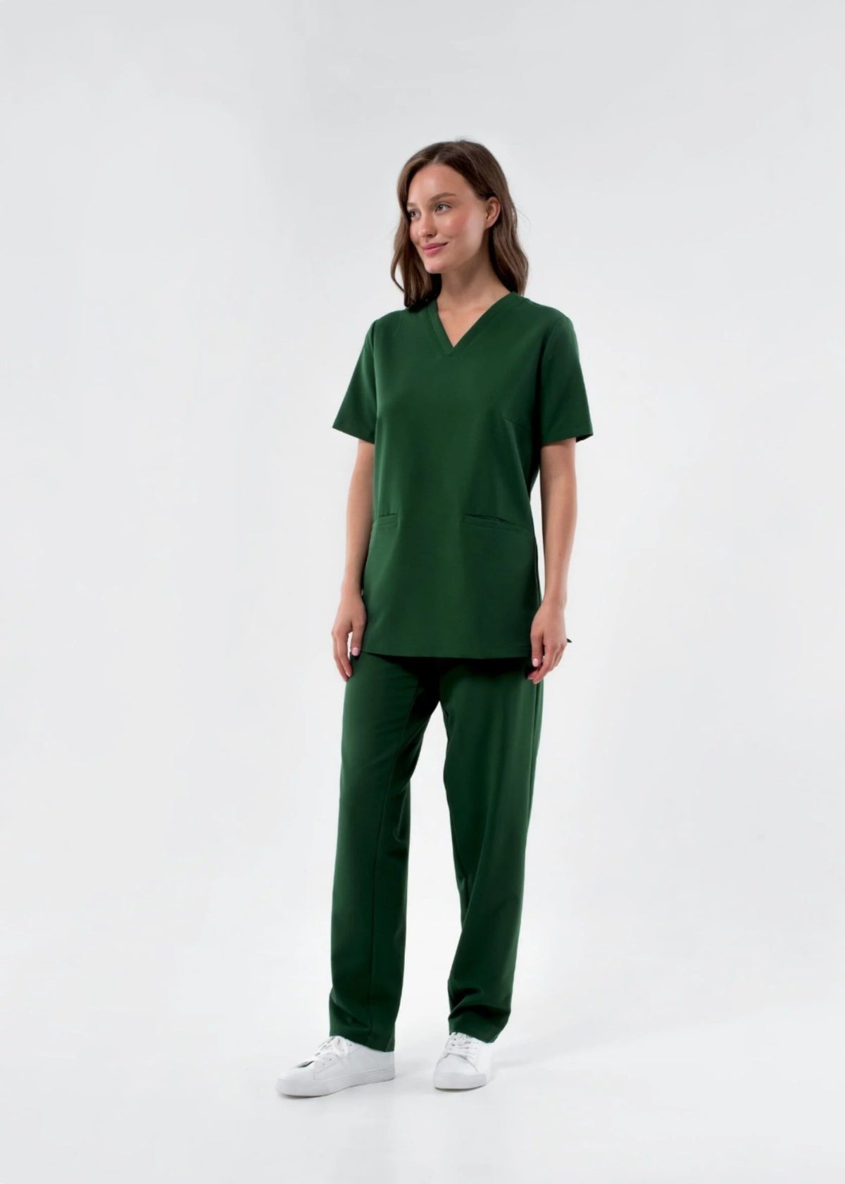 Basic Green Haut Du Pyjama De Bloc Toubib Uniforms basic-green-haut-du-pyjama-de-bloc-toubib-uniforms