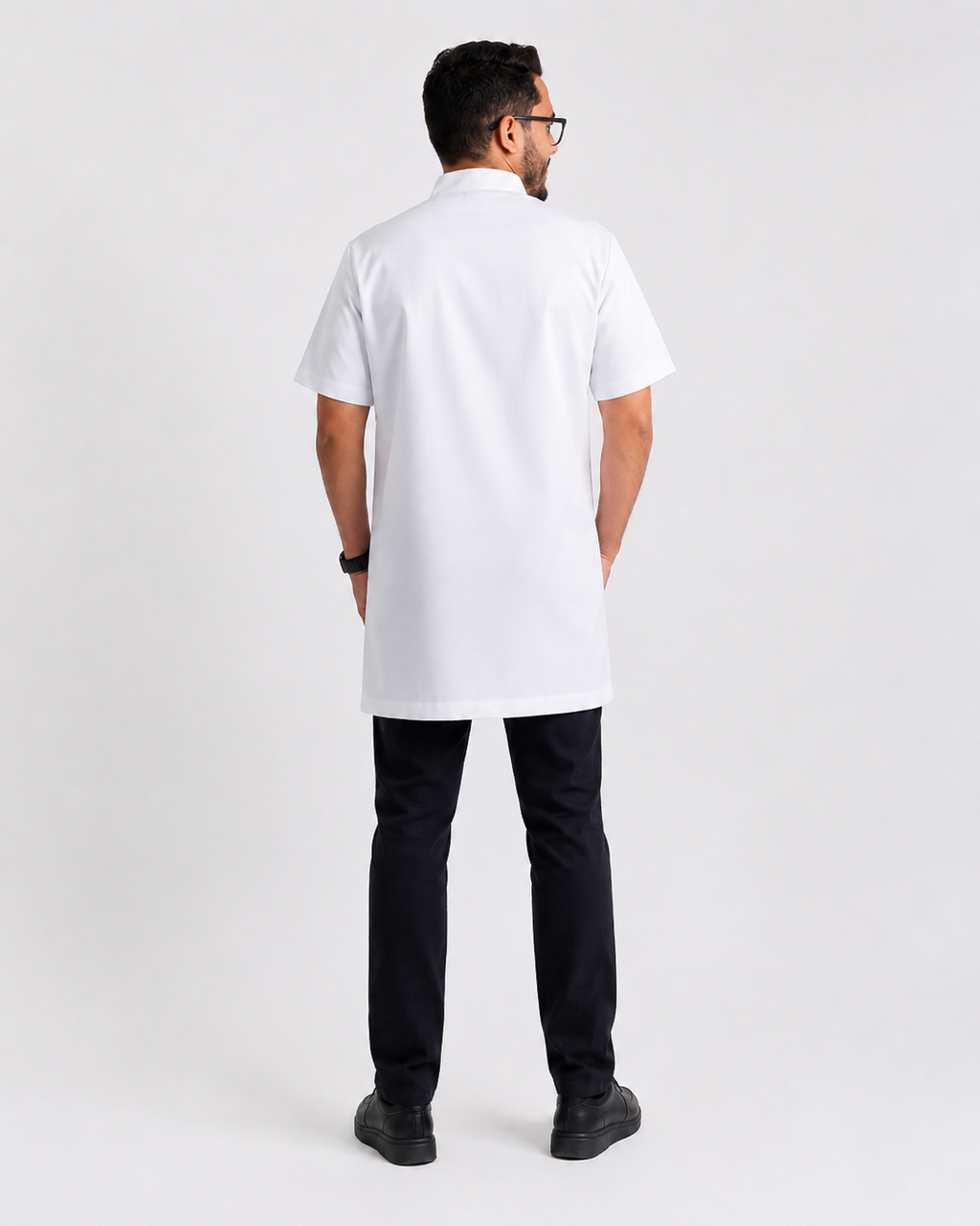 Toubib Pro - Blouse demi manches col officier