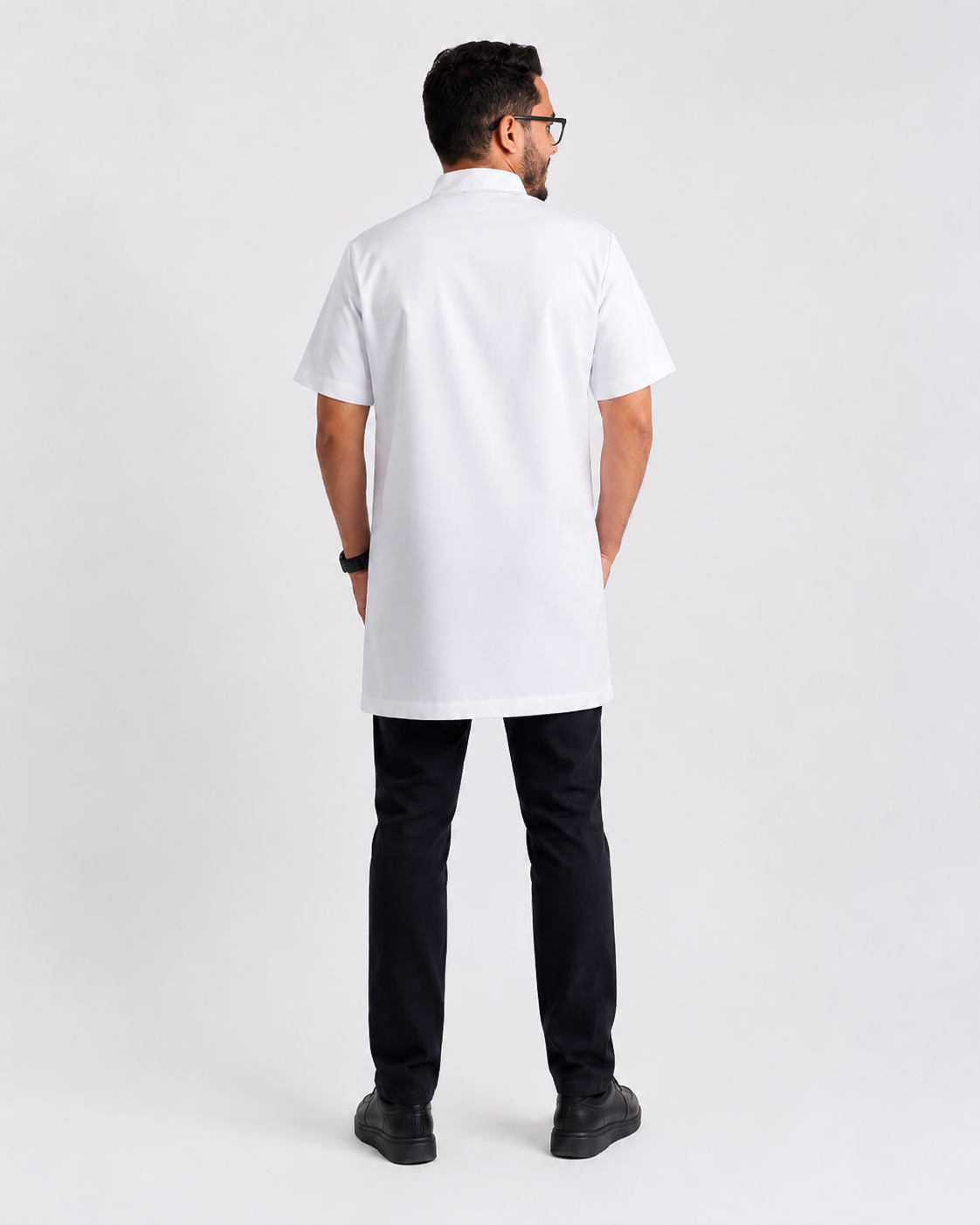 Toubib Pro - Blouse demi manches col officier