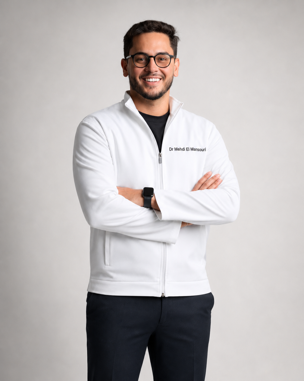 Veste médicale blanche