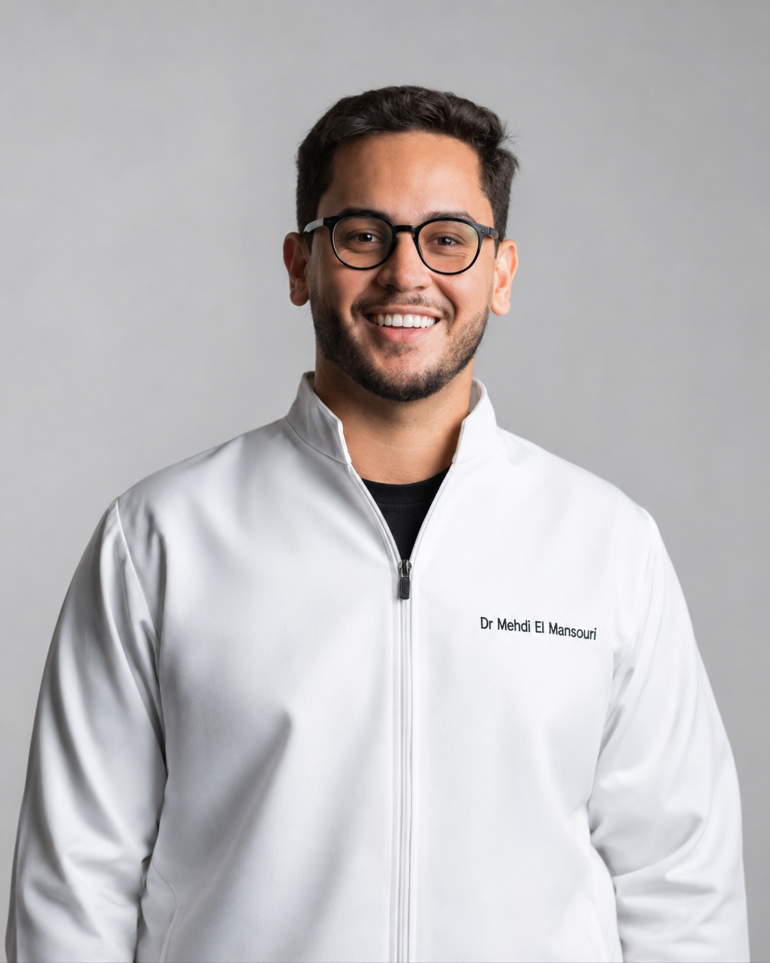 Veste médicale blanche