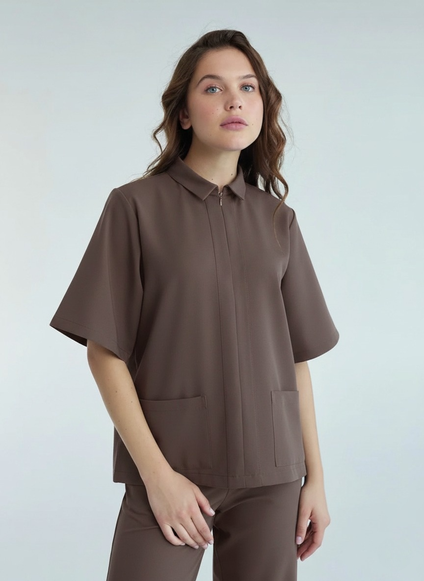 Cocoa Gent™ - Haut du pyjama de bloc