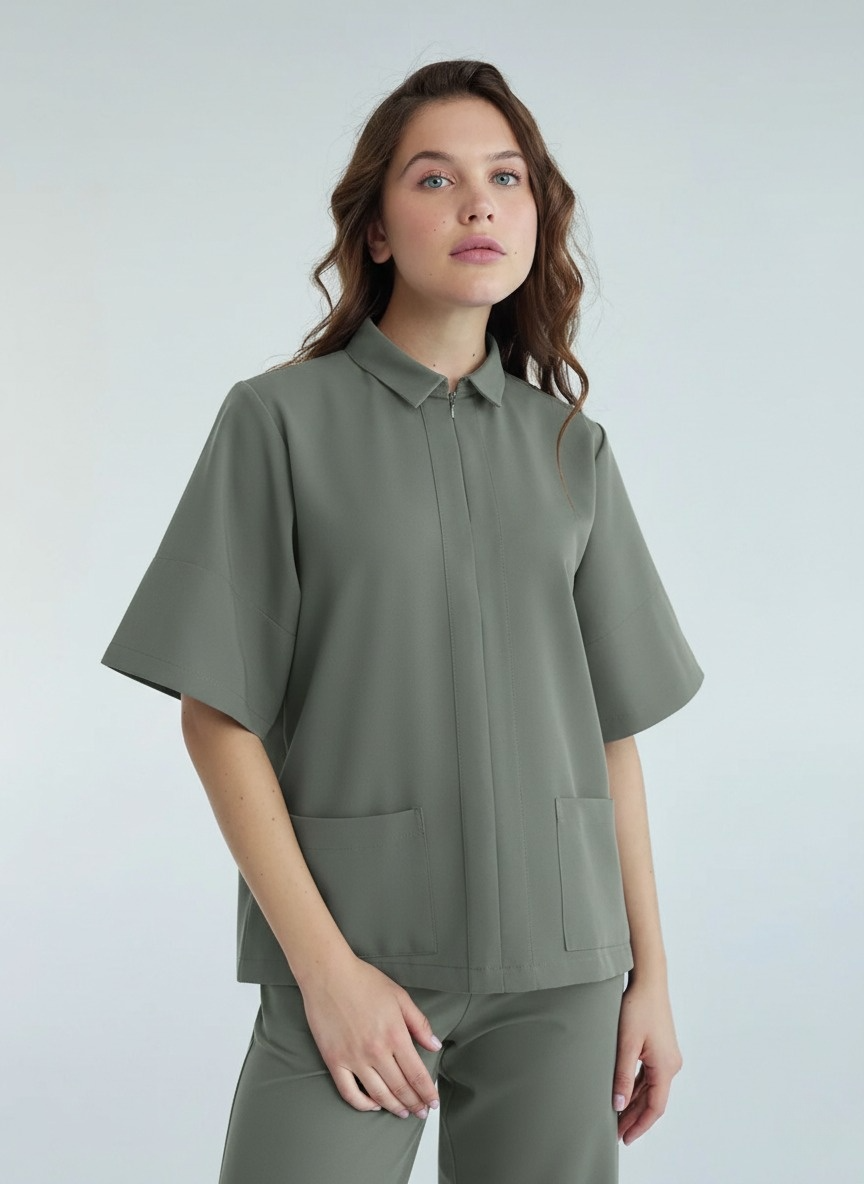 Matcha Gent™ - Haut du pyjama de bloc