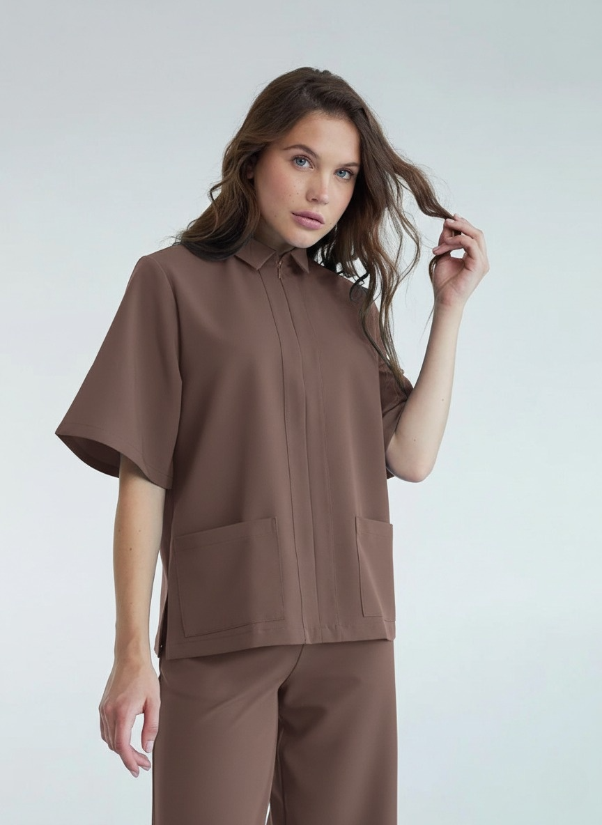 Cocoa Gent™ - Haut du pyjama de bloc