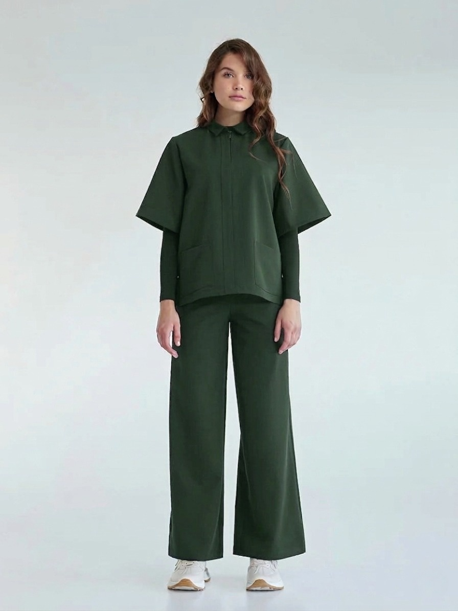 Basic Green Gent™ - Haut du pyjama de bloc
