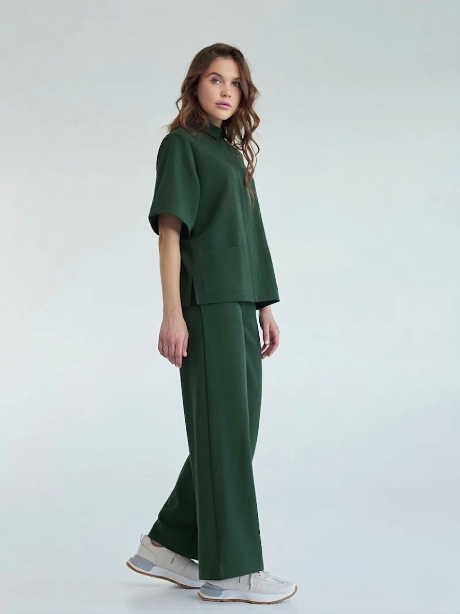 Basic Green Gent™ - Pantalon du pyjama de bloc