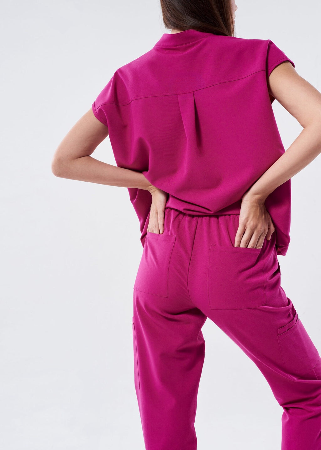 Rose Liberty - Pantalon du pyjama de bloc