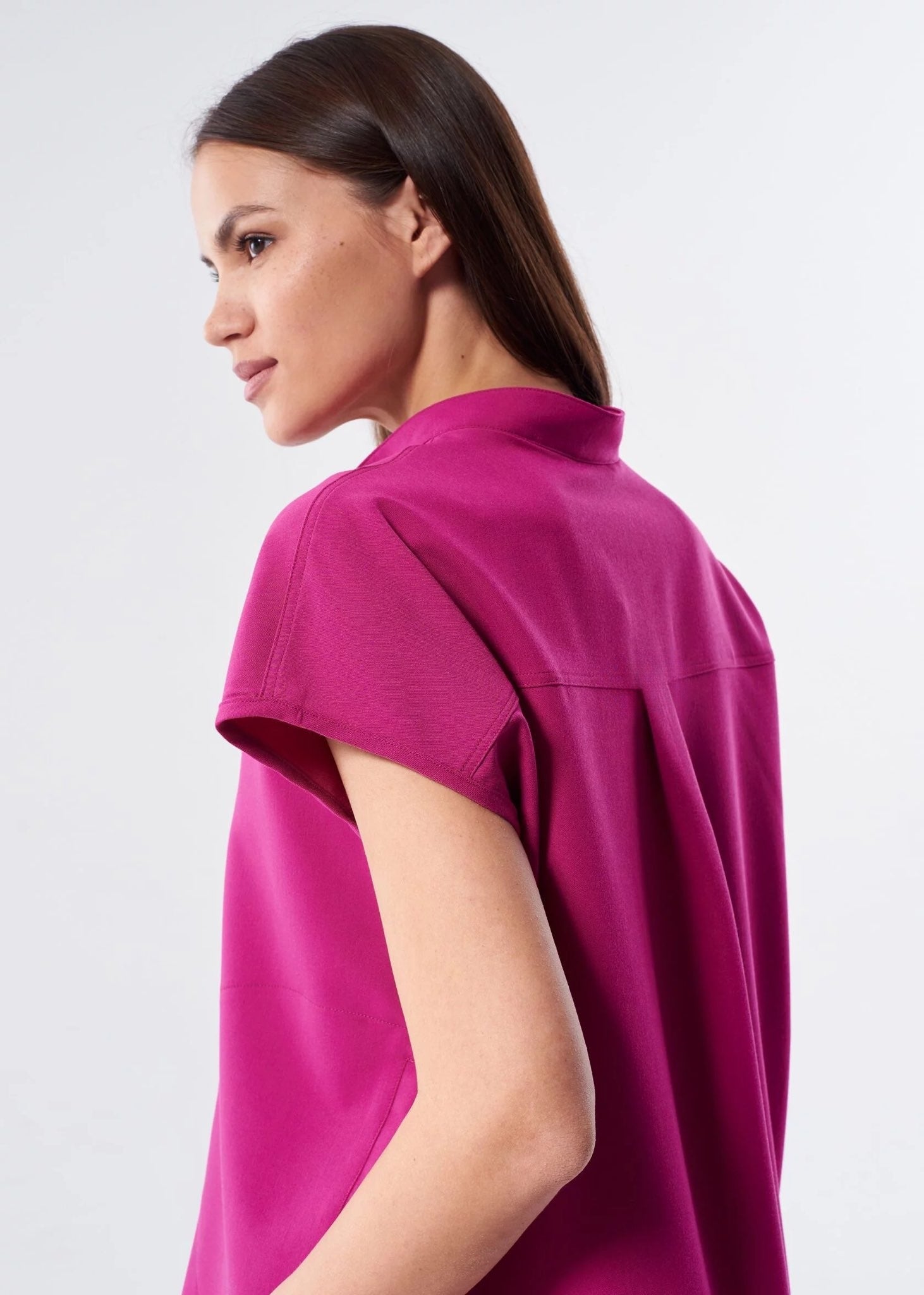 Rose Liberty - Haut du pyjama de bloc