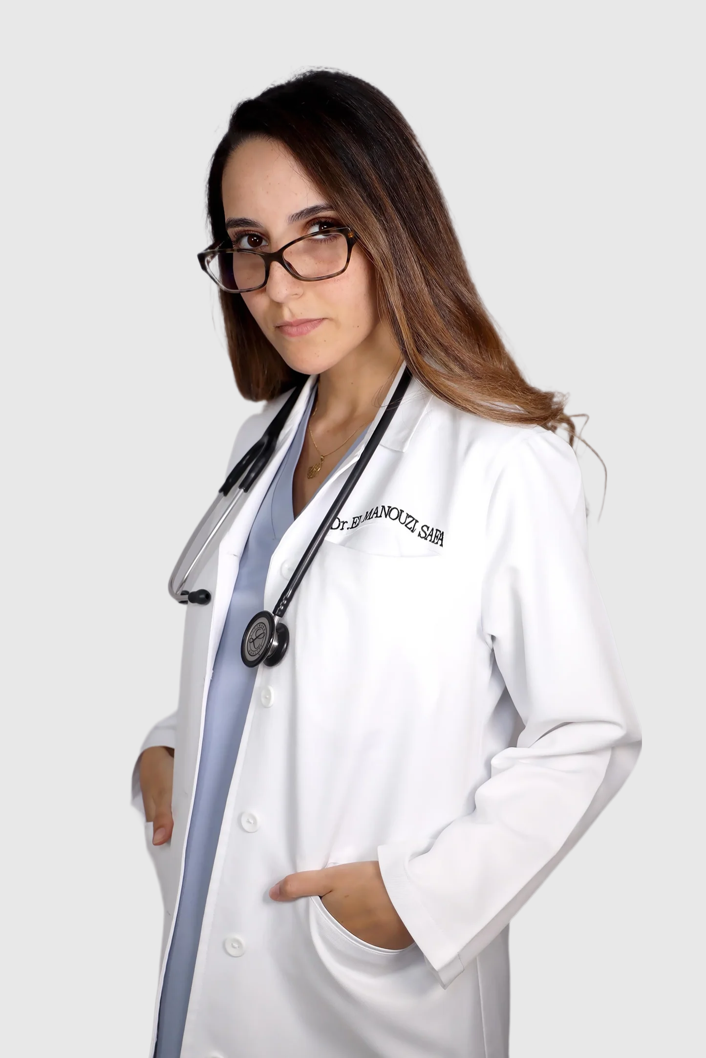 Safsofine Classic Fit Lab Coat