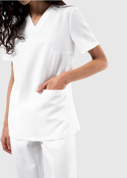 Angel™ White Scrub Top