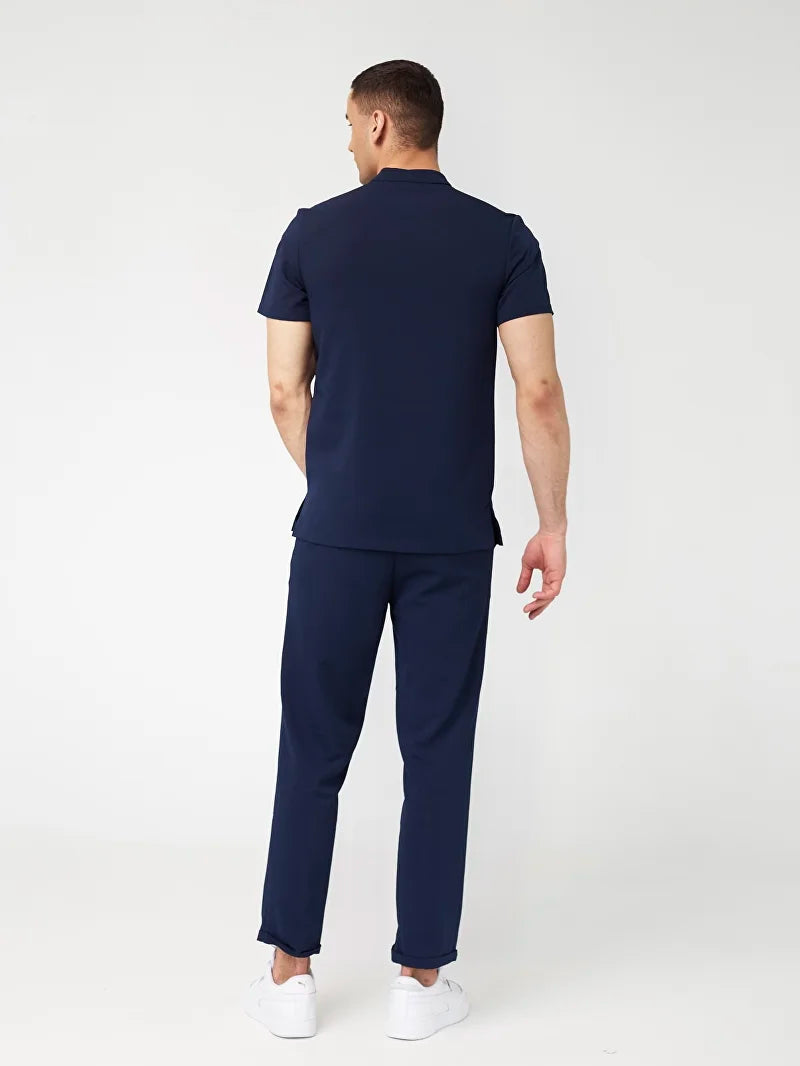 Navy blue™ Top&Pants