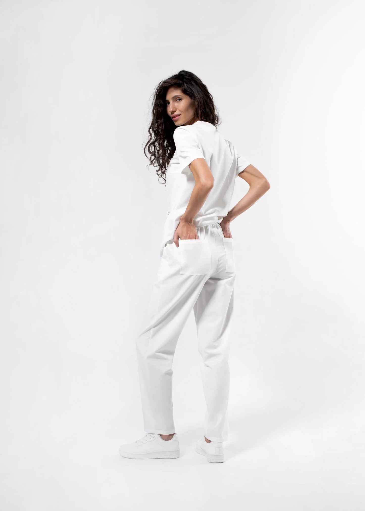 Angel™ White Scrub Pants